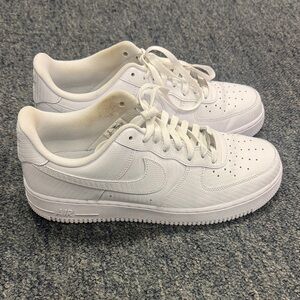 Nike Air Force One - Pattern - White - Size 10